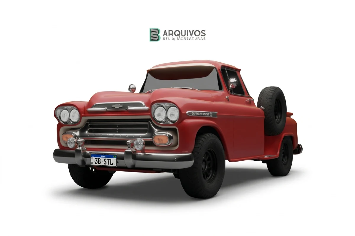 Modelo 3D STL - Chevrolet Apache 1959